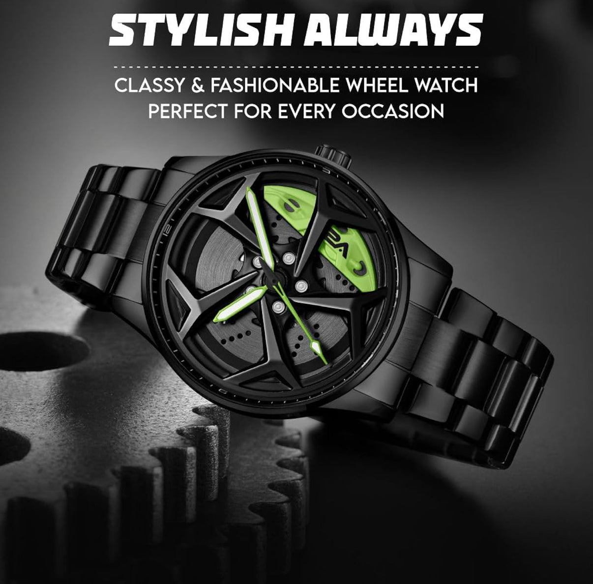 VR 7 for man wheel watch