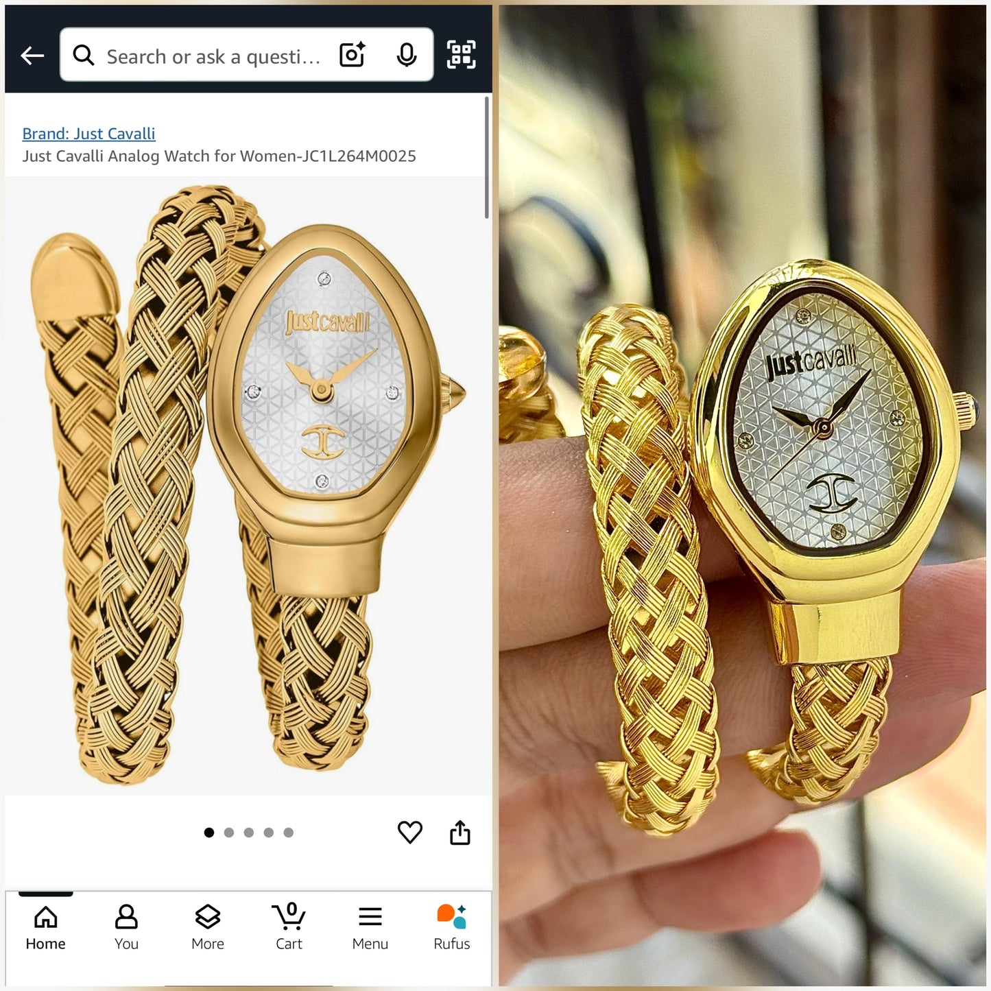 BVL J** CAVALI ANALOG SNACK WATCH