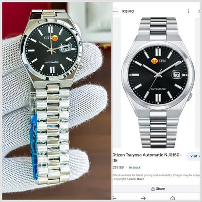 Citiz*n Analog Black Dial