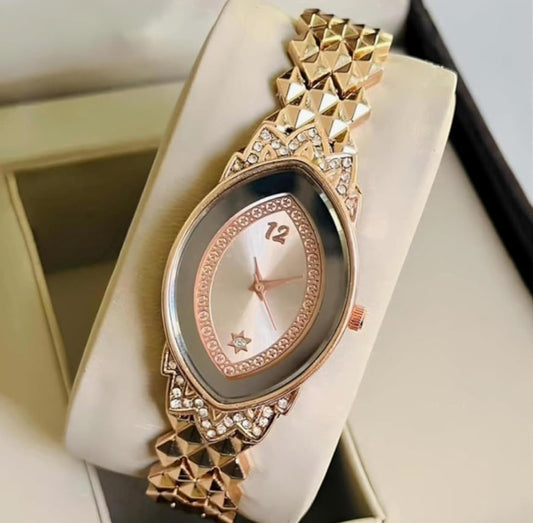 Oval Rosegold