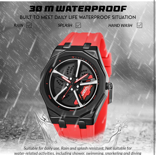 Read wheel black dial