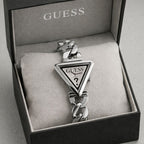Guess Silver Triangle dial