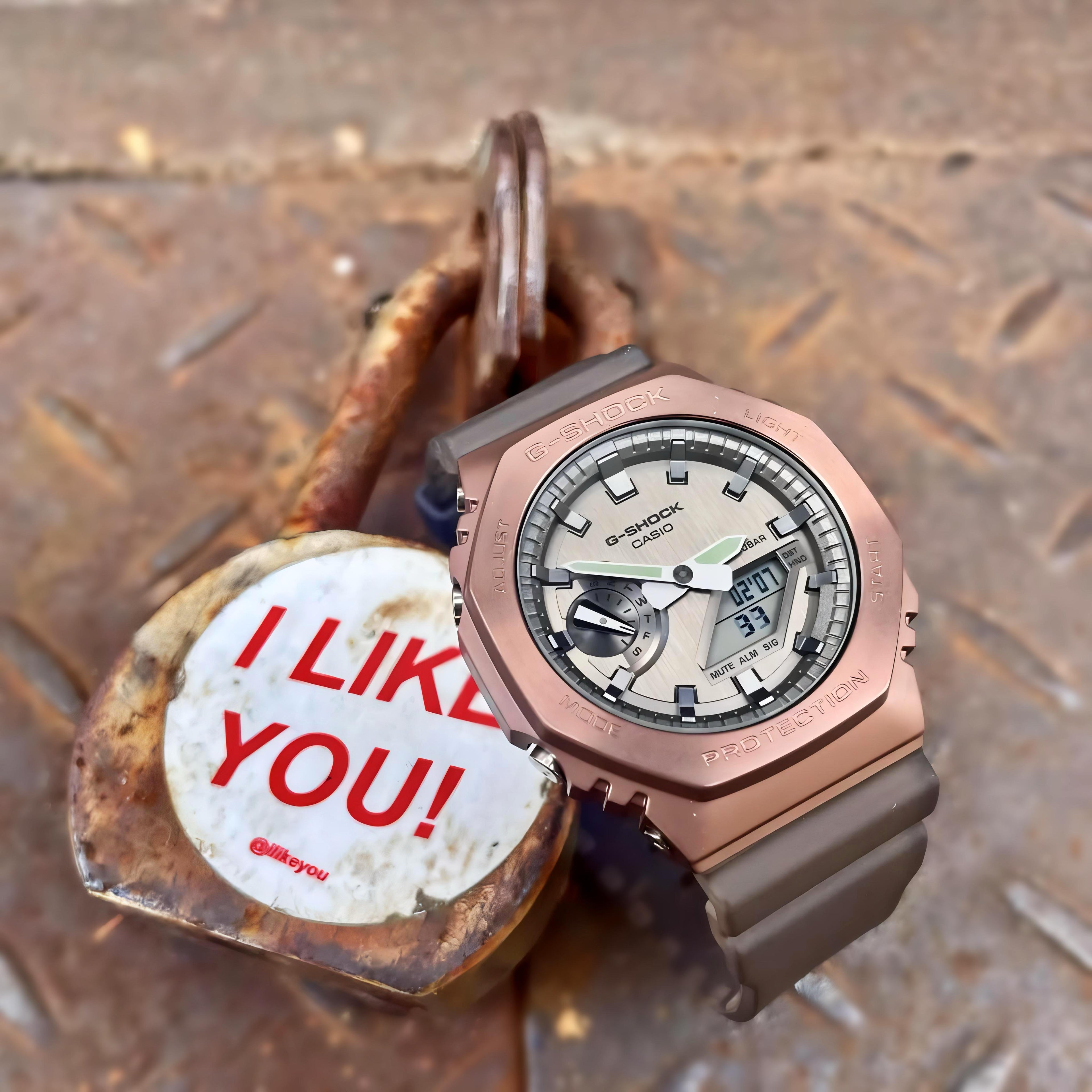 G-SHOCK GM-2100 Copper Metal Body