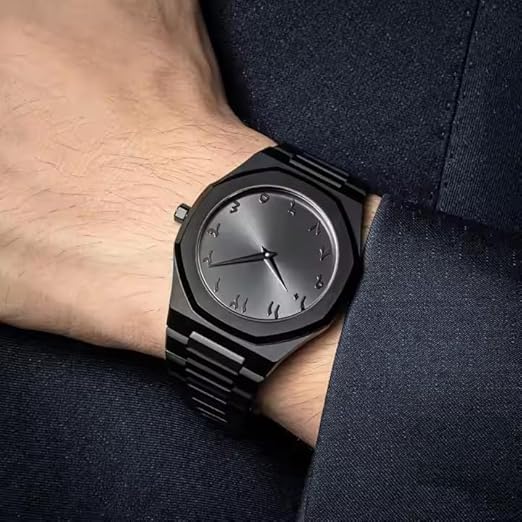 G-Shock GA 2100 1A2ER Clear Case Arabic Black Aura Watch - Premium Limited Edition Timepiece