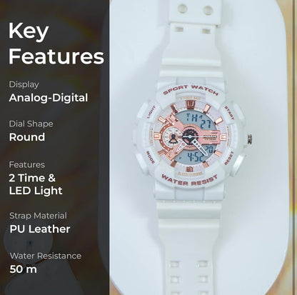 Sport watch for unsex