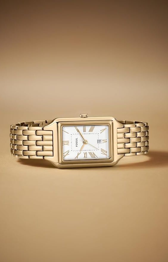 Fossil-Rectangle-Gold-White