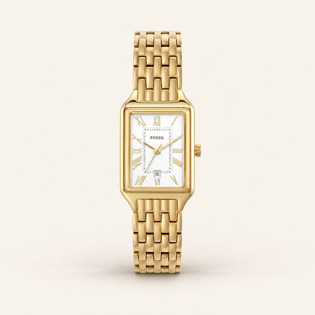 Fossil-Rectangle-Gold-White
