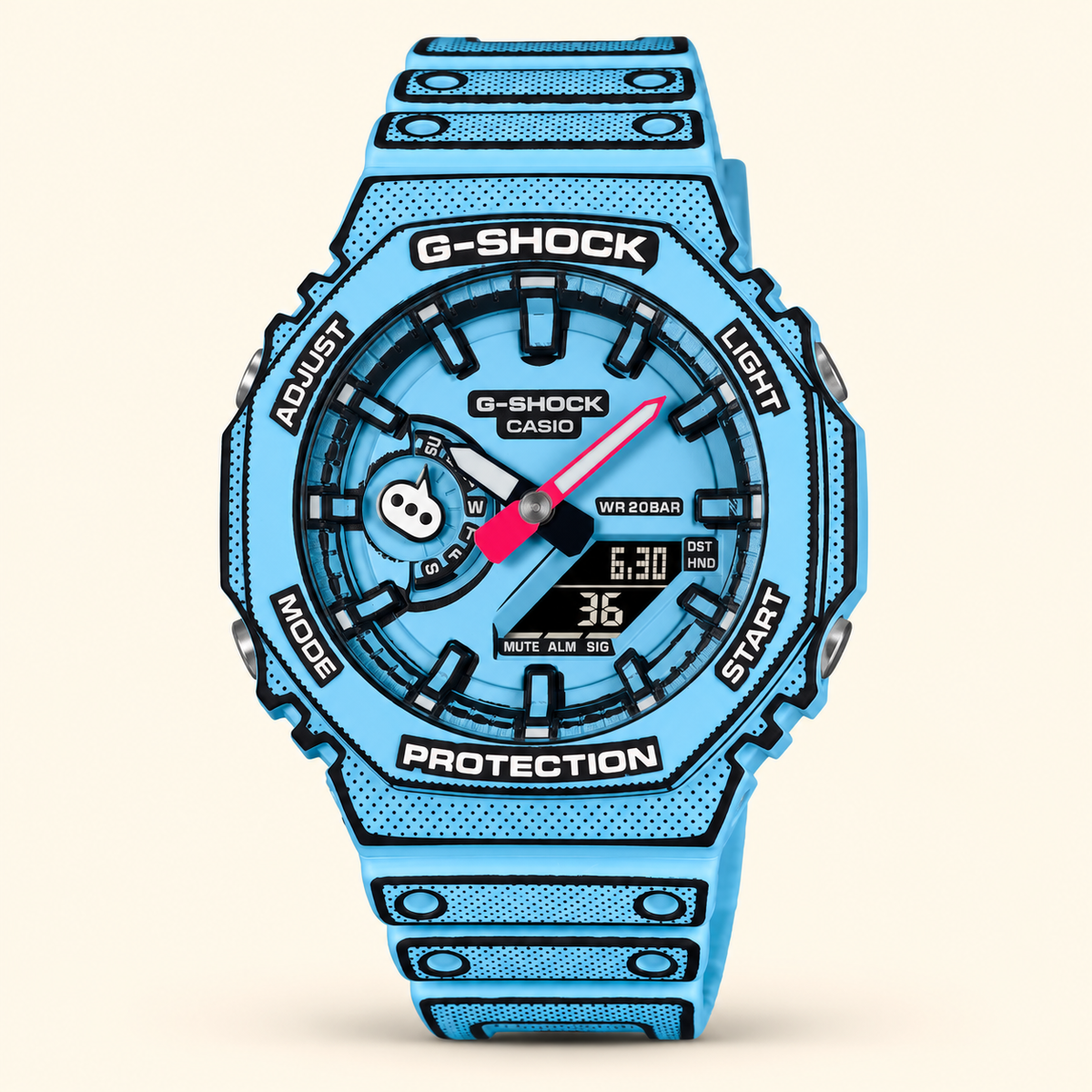 G-Shock 2100 OAK Manga Editio BLUE