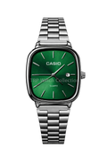 CASIO QUARTZ VINTAGE BLACK DIAL WATCH