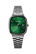 CASIO QUARTZ VINTAGE BLACK DIAL WATCH