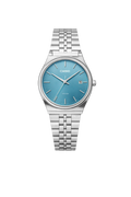 CASIO ANALOG MTP SILVER-Tiffny Blue