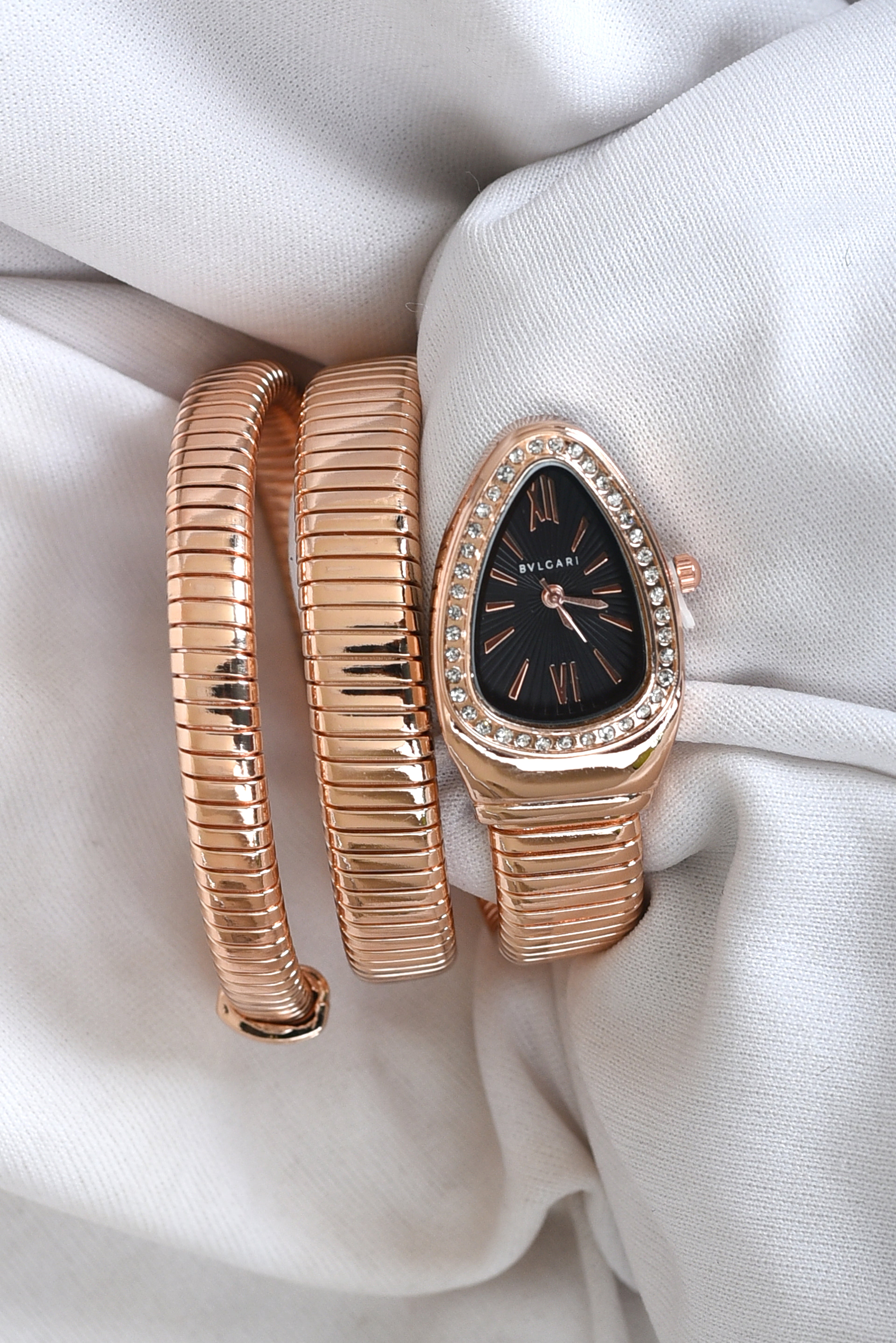 BVL SERPENTINE ROSEGOLD SPIRAL