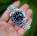 Rolex GMT Matser || Batman Limited Edition Silver Blue Japanese Automatic Master Quality Mens Watch