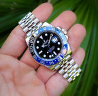 Rolex GMT Matser || Batman Limited Edition Silver Blue Japanese Automatic Master Quality Mens Watch