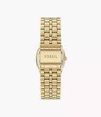 Fossil Harlow Gold  Black Stainless Steel Watch