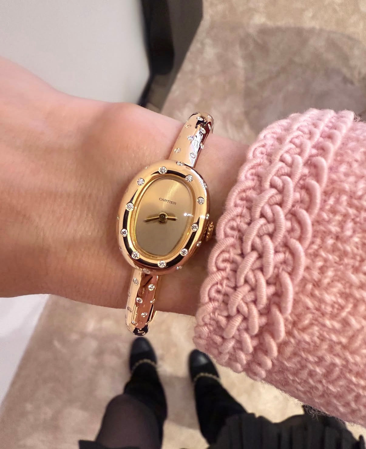 Cart*er Baignoire Gold Diamond Body