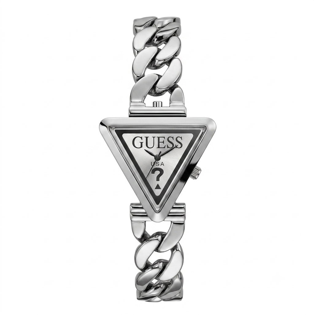 Guess Silver Triangle dial