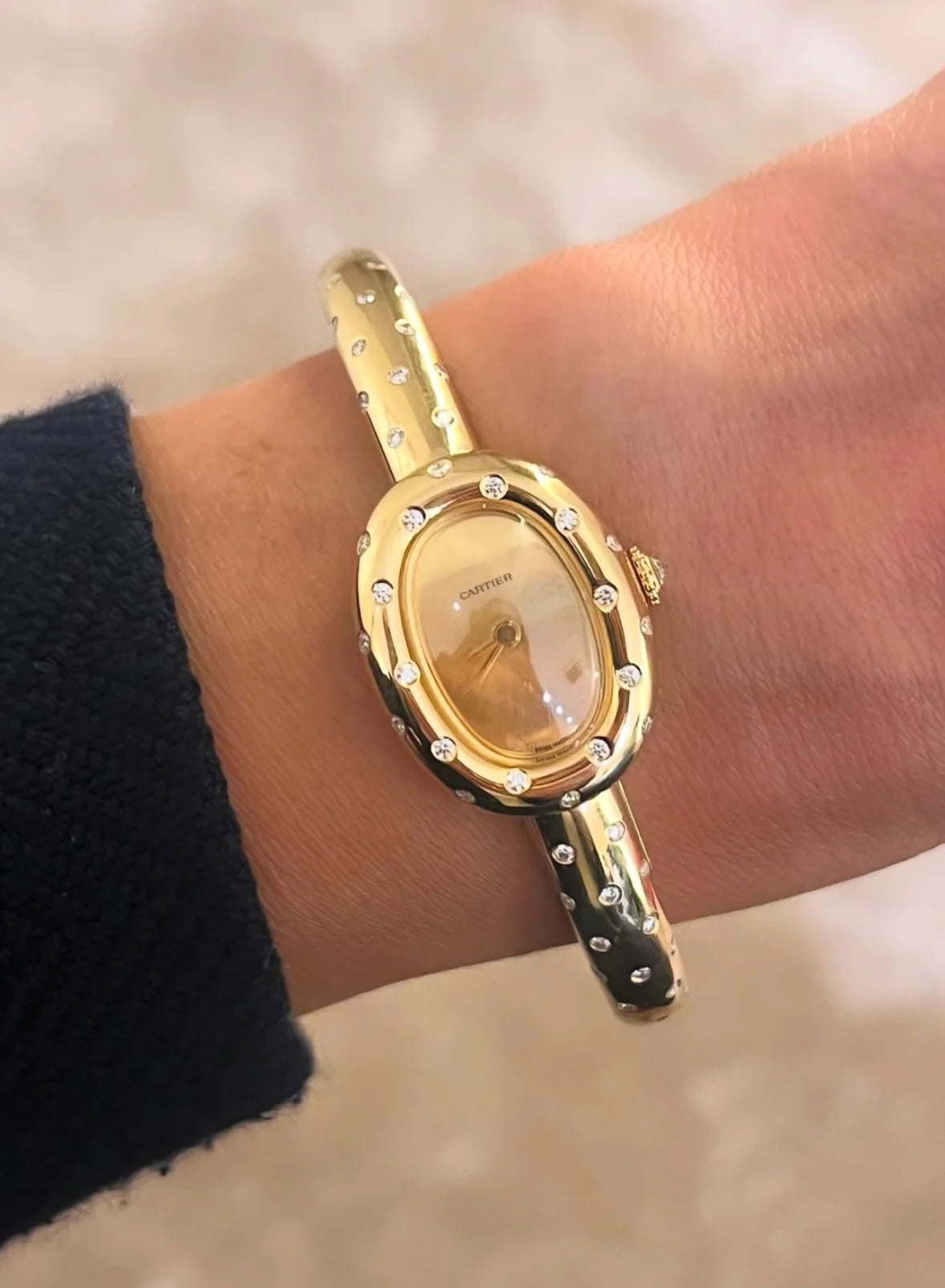 Cart*er Baignoire Gold Diamond Body