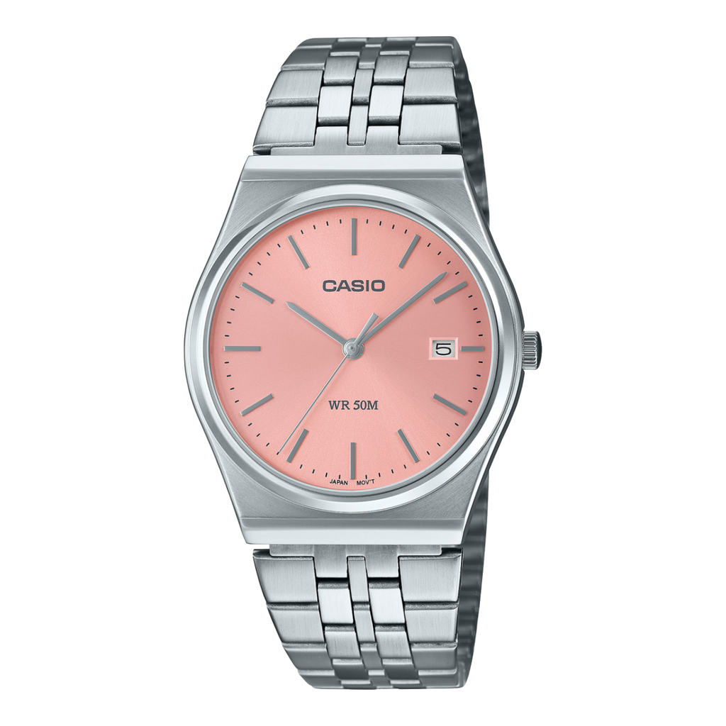 CASIO ANALOG MTP SILVER