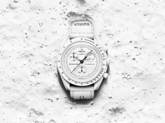 Omega Speedmaster Moonswatch white