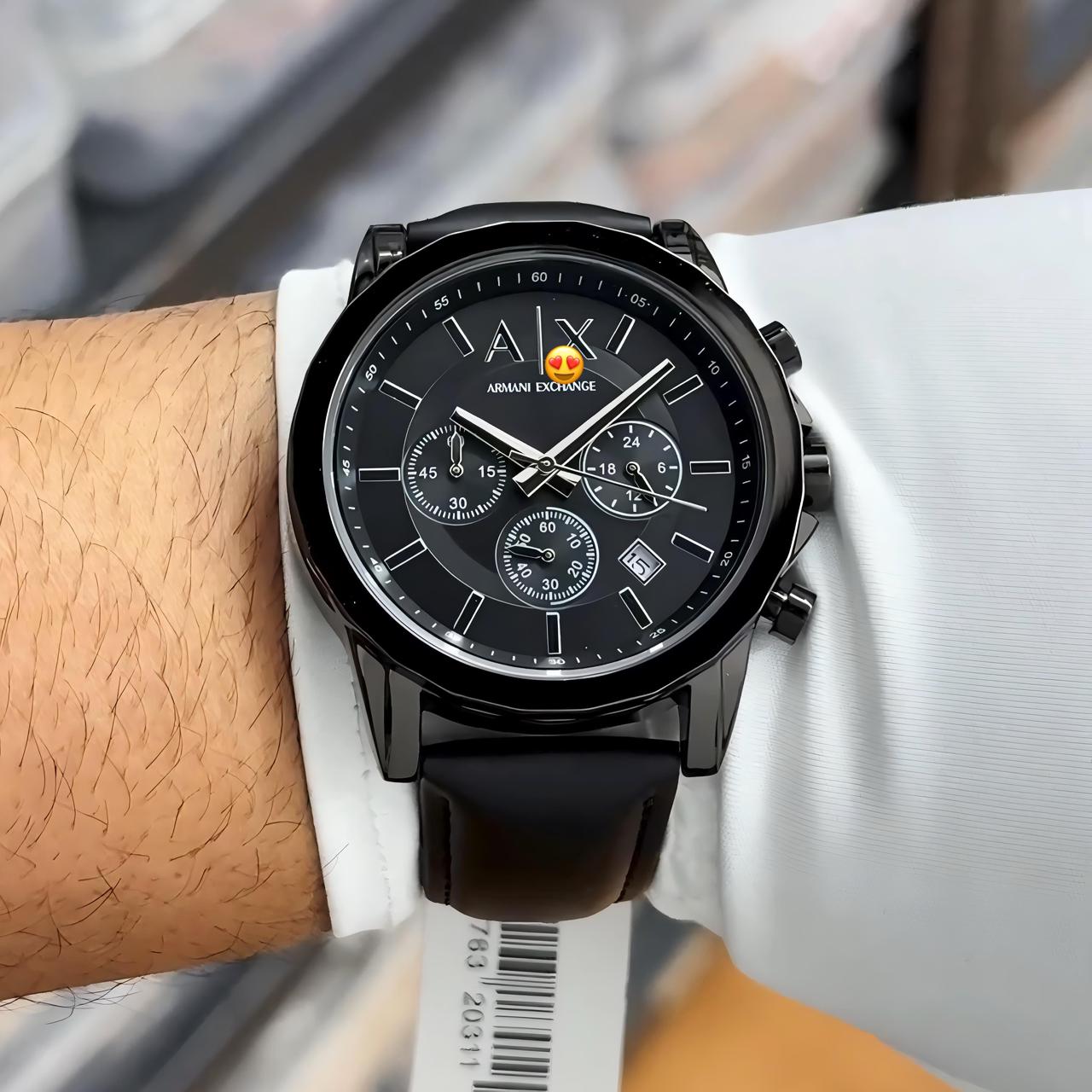 G-Shock GA 2100 1A2ER Clear Case Arm*ni Excha*ge A*2098 Z-Black With Original Packing
