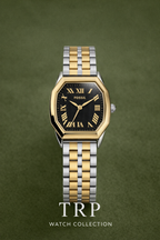 Fossil Harlow Two-Tone Black Stainless Steel Watch