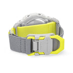 G-Shock 5600 – White/Grey/Yellow cloth band and clasp