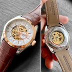 Tissot Skeleton Automatic White Dial