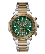 Guess Collection First Class Green Round Dial Analog Men Watch Z35002G9MF