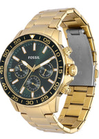 Fossil Green Dial Gold Men's Watch product view