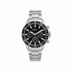 Fossil Black Dial Silver Men's Watch product view