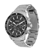 Fossil Black Dial Silver Men's Watch product view