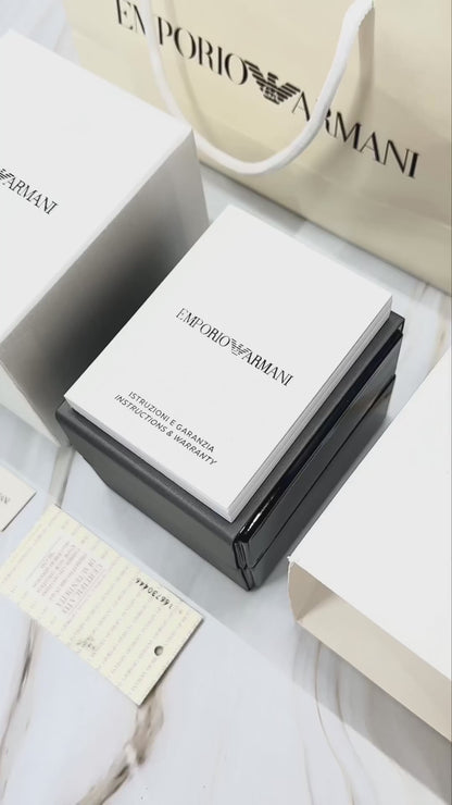 Arm*ni Excha*ge A*2098 Z-Black With Original Packing