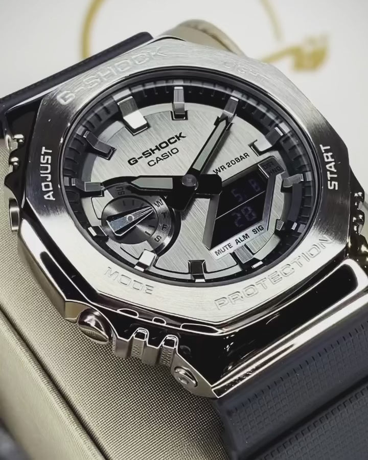 GM 2100 SILVER-BLACK Metal Body